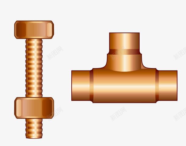 螺丝螺母png免抠素材_新图网 https://ixintu.com 卡通素材 螺丝 螺丝螺帽 螺丝螺母 螺帽