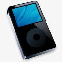iPod黑色MP3播放器iPod的文件夹png免抠素材_新图网 https://ixintu.com MP3播放器 black iPod ipod mp3 player 黑色