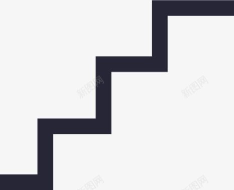 楼梯矢量图图标图标