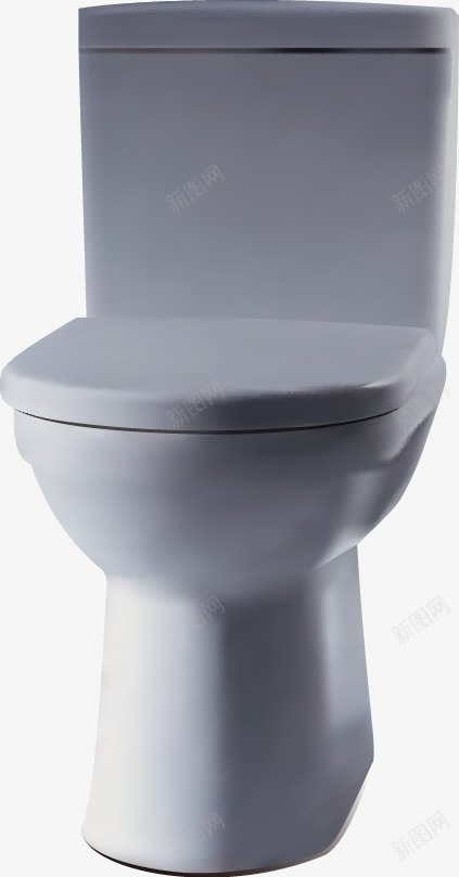 马桶png免抠素材_新图网 https://ixintu.com 免费矢量下载 厕所必备 灰色 马桶