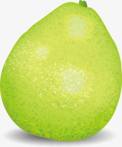 绿色柚子素材
