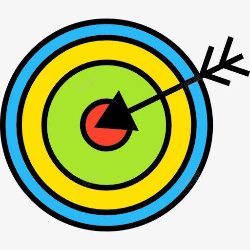 目标图标png_新图网 https://ixintu.com 射手 射箭 武器 目标 目的 箭 运动