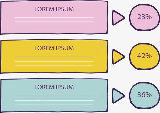 手绘彩色分类占比图矢量图ai免抠素材_新图网 https://ixintu.com ppt图表 分类 分类占比 占比图 彩色图表 矢量png 矢量图