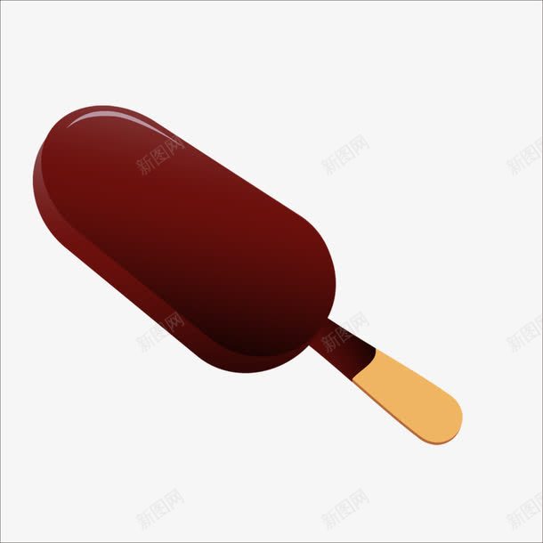 冰棒png免抠素材_新图网 https://ixintu.com 巧克力冰棒 美味的冰棒