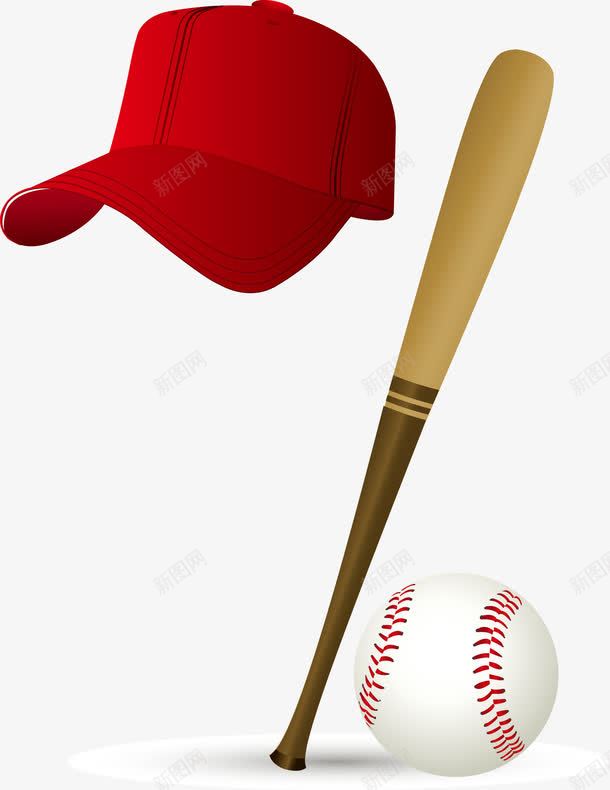 体育器材png免抠素材_新图网 https://ixintu.com 体育 棒球 棒球帽 棒球棒 运动