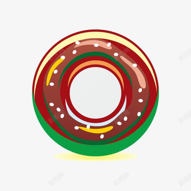 彩色甜甜圈png免抠素材_新图网 https://ixintu.com png png素材 彩色 甜甜圈 线圈
