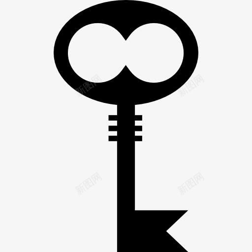 黑键形状图标png_新图网 https://ixintu.com 安全 工具 工具和器具 形状 设计 轮廓 钥匙