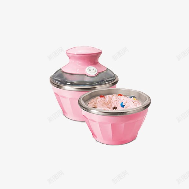 迷你冰淇淋机png免抠素材_新图网 https://ixintu.com diy 全自动 冰淇淋机 家用 小型 雪糕机