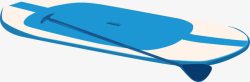 蓝色滑板素材