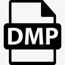 DMP扩展DMP文件格式符号图标高清图片