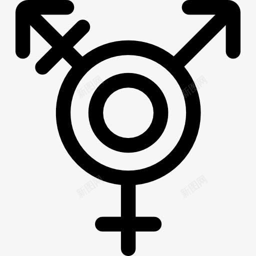 变性图标png_新图网 https://ixintu.com femenine 形状 性别 男女皆宜 男性