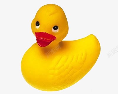 一只小黄鸭png免抠素材_新图网 https://ixintu.com 橡皮鸭 玩具 鸭子 黄鸭