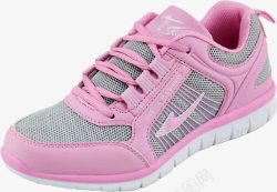 粉色甜美舒适运动鞋素材