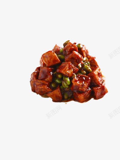 豆腐png免抠素材_新图网 https://ixintu.com 臭豆腐 菜肴 豆腐块 食物