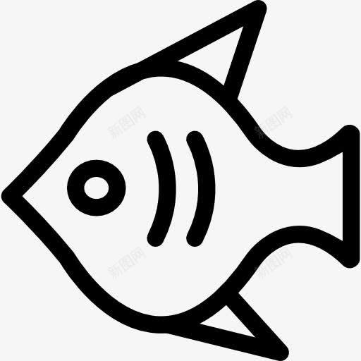鱼图标png_新图网 https://ixintu.com 健康食品 动物 有机 海上生活 食品 饮食 鱼