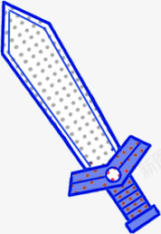 卡通剑png免抠素材_新图网 https://ixintu.com 剑术 卡通剑 圣剑 武器