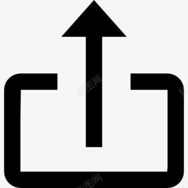 上传上来的箭头符号在一平方图标图标