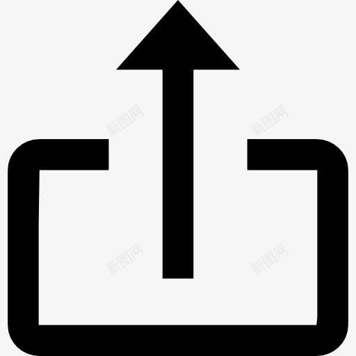 上传上来的箭头符号在一平方图标png_新图网 https://ixintu.com 上传 形状 清晰的图标 界面 矩形 符号 箭头