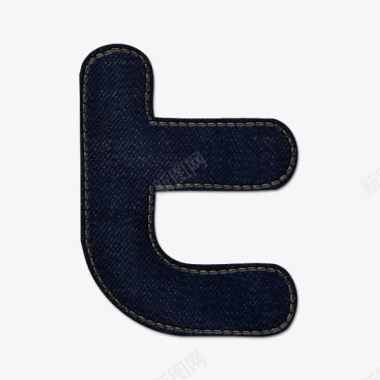 牛仔琼社会推特社会网络锡蓝色牛图标图标