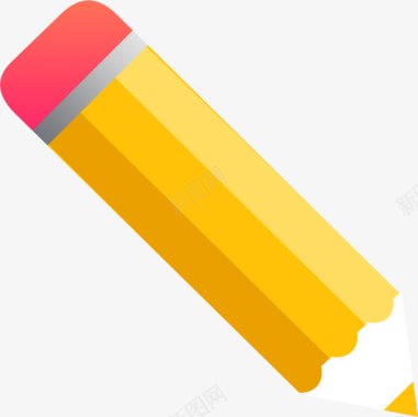 铅笔彩色图标图标