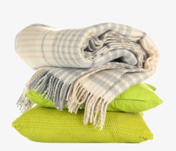 居家用的毛毯和抱枕素材