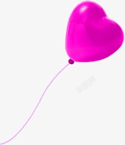 气球粉碎爱心海报背景七夕情人节素材