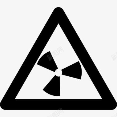 辐射警告标志图标图标