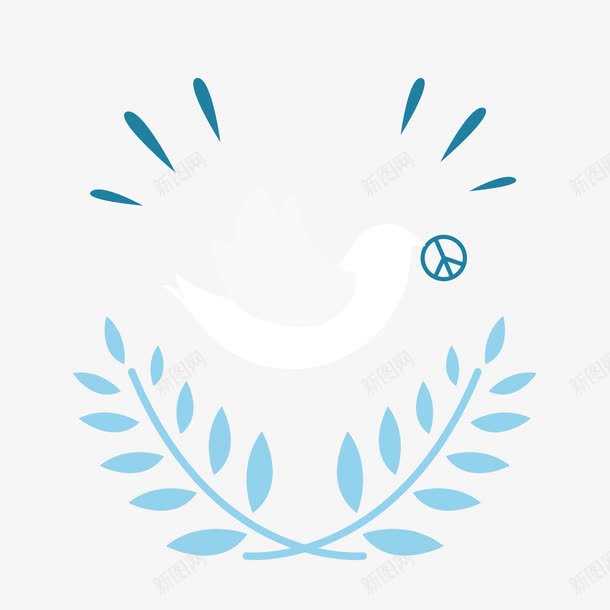 手绘和平鸽图标png_新图网 https://ixintu.com 和平 和平鸽 图标 手绘 白鸽