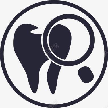 牙周治疗图标图标
