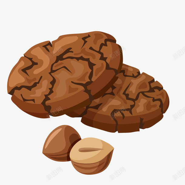 好吃的酥饼png免抠素材_新图网 https://ixintu.com 卡通食物 美味的酥饼 酥饼 食物