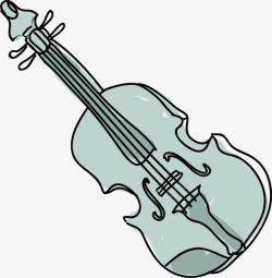 绘画小提琴小提琴音乐矢量图高清图片