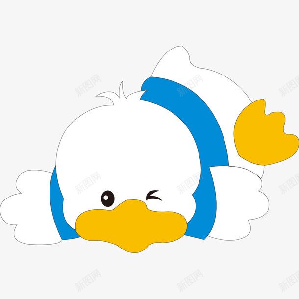 可爱的卡通小鸭png免抠素材_新图网 https://ixintu.com 卡通 可爱 小鸭 鸭子