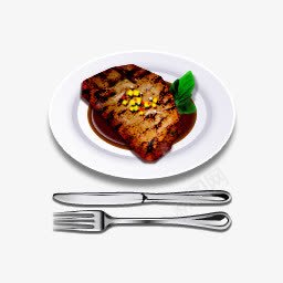 牛排食物cuisineicons图标png_新图网 https://ixintu.com Steak food 牛排 食物