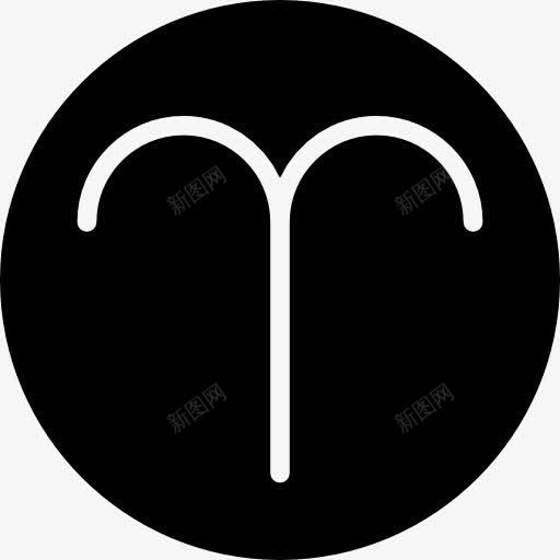 白羊座图标png_新图网 https://ixintu.com 占星术 星座 深奥的 生肖 白羊座 迹象