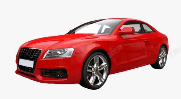 红色Honda轿车png免抠素材_新图网 https://ixintu.com 产品实物 代步 座驾 本田汽车 黑色车轮