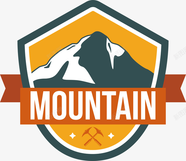 大山logo矢量图图标ai_新图网 https://ixintu.com logo设计 创意 大山 大山设计 标签 精美 矢量图