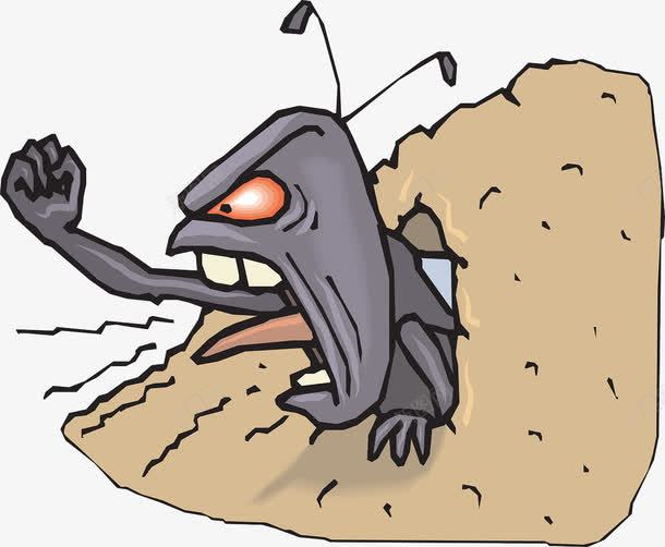 咆哮的蚂蚁png免抠素材_新图网 https://ixintu.com 咆哮 洞穴 灰色 蚂蚁