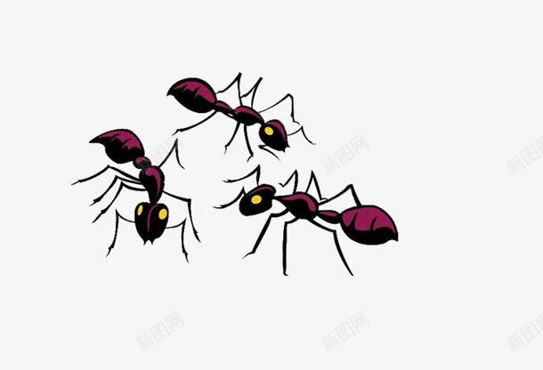 手绘蚂蚁png免抠素材_新图网 https://ixintu.com PPT讲义蚂蚁图片 简单的装饰图片 素材图片小蚂蚁 黑色的蚂蚁图片