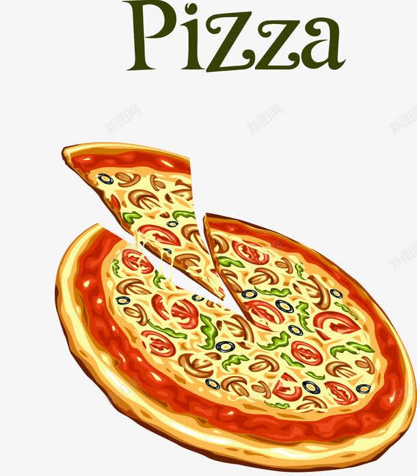 pizza比萨png免抠素材_新图网 https://ixintu.com pizza 卡通 比萨