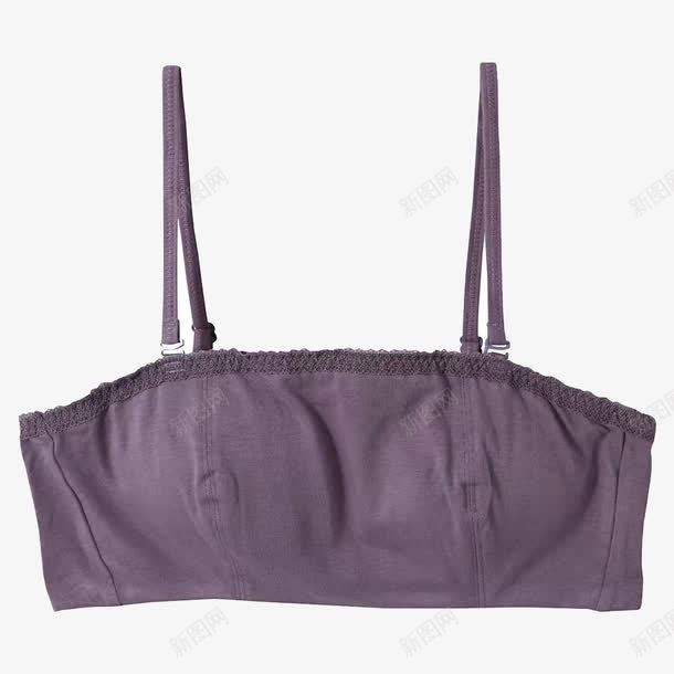 小背心png免抠素材_新图网 https://ixintu.com 无印良品 紫色 胸垫