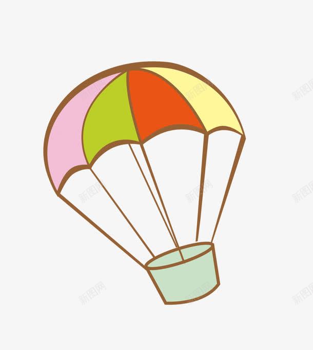 降落伞png免抠素材_新图网 https://ixintu.com 彩色降落伞 漂浮素材 降落伞