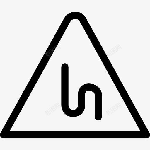 图标png_新图网 https://ixintu.com 三角形 交通标志 危险的迹象 警报 迂回迂回