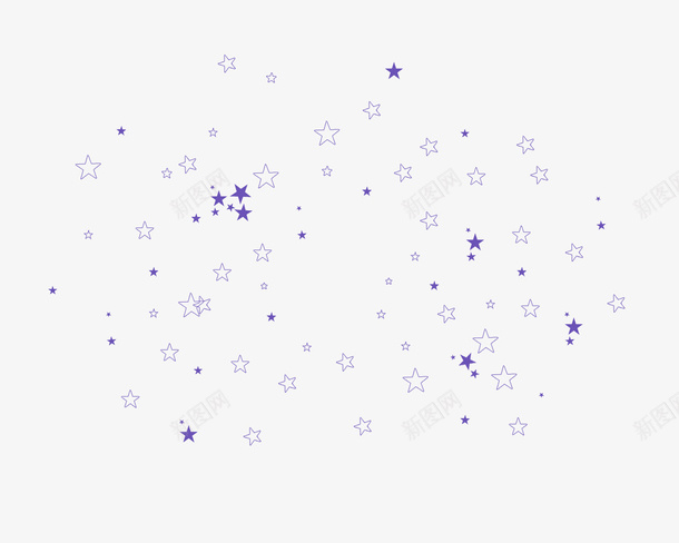 碎星png免抠素材_新图网 https://ixintu.com 唯美 小元素 浪漫 漂浮