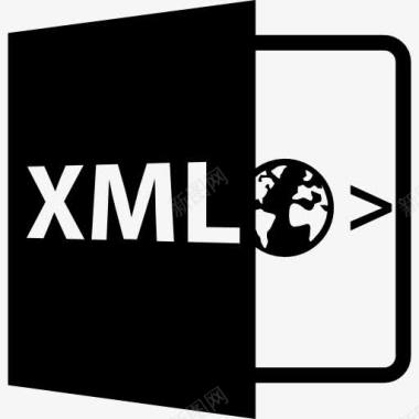 XML文件格式的符号图标图标
