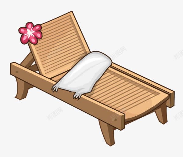 舒服的躺椅png免抠素材_新图网 https://ixintu.com 枕头 舒服 躺椅 鲜花