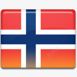 norway挪威国旗AllCountryFlagIcons图标高清图片