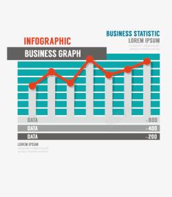统计信息图素材
