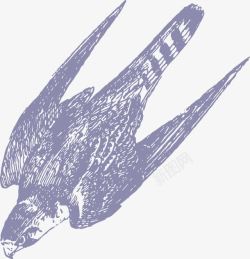 鐕幂儳淡紫色燕子矢量图高清图片