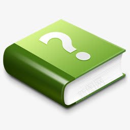 绿色帮助书帮助图书图标png_新图网 https://ixintu.com Book Green Help 书 帮助 绿色