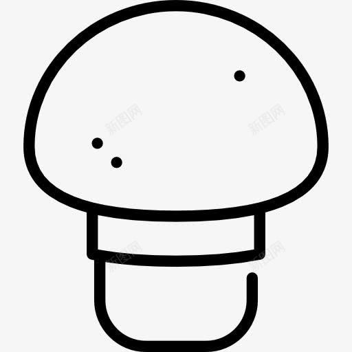 蘑菇图标png_新图网 https://ixintu.com 健康食品 有机 木耳 素描木耳 素食 食品